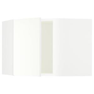 SEKTION Corner wall cabinet, white/Vallstena white, 26x15x20 "