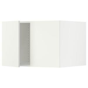 SEKTION Top cab f fridge/freezer w 2 doors, white/Vallstena white, 30x24x20 "