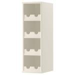 TORNVIKEN Open cabinet, off-white, 9x14 5/8x30 "